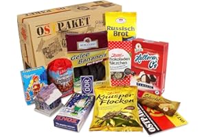 OLSHOP AG DDR Paket Weihnachten, Ostprodukte Ostpaket, Geschenkset Weihnachten Spezialitätenpaket