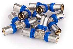 NT NOYON & THIEBAULT Raccord Multicouche à Sertir Multi profils Té Egal Ø16 (x5) NOYON & THIEBAULT