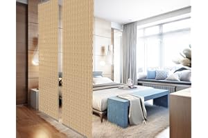 YourCasa Divisorio per Ambienti [118x240 cm] -Traslucido -Pannelli Divisori per Interni, Parete Divisoria per Interni, Pareti Divisorie per Interni, Pannello Divisorio per Interni, Room Divider