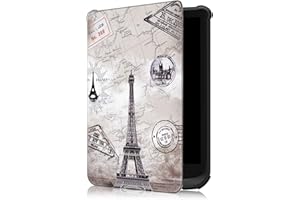 fmway Etui kompatybilne z Pocketbook Touch Lux 5/Touch Lux 4/Touch HD 3/Basic 4/Basic lux 3/Basic Lux 2/Color