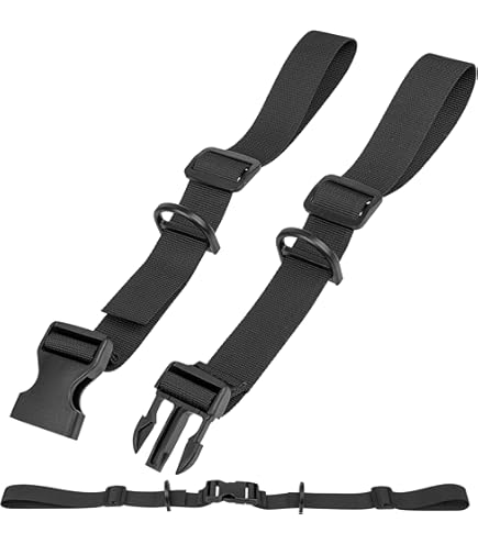 BESPORTBLE 10 Stück Federhaken Mit Gurt - Multifunktionale Clips Für Rucksack Zubehör Outdoor