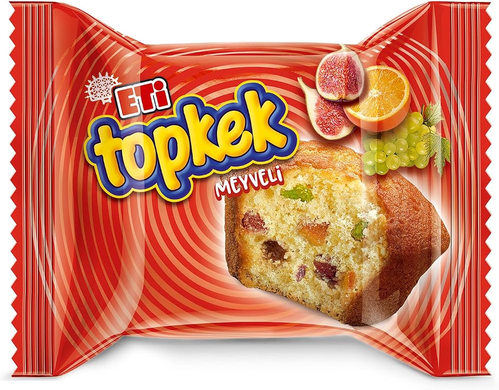 Eti Topkek Meyveli Kek 40 g x 24 Adet