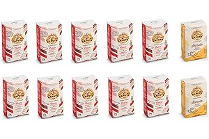 ‎BROTZUTATEN EINFACH GUTES BROT BACKEN 10x 1kg Caputo Cuoco Tipo 00 + 2x 1kg Caputo Semola Rimacinata