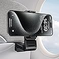 JSAUX® Airplane Travel Essentials Phone Holder, Universal Handsfree Phone Mount for Flying with 360 Degree Rotation, Accessory for Airplane, Travel Must Haves Phone Stand for Desk, Tray Table