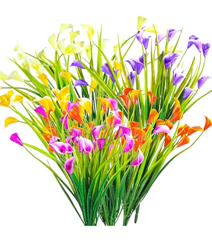 3 Bouquets - Fleurs de Pâques artificielles avec pastels et baies 3 Bouquets - Fleurs de Pâques artificielles avec pastels et baies