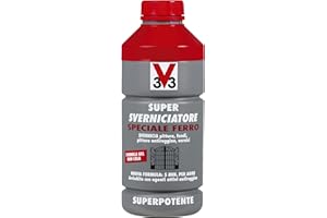 V33 Sverniciatore Formula Gel Ad Azione Profonda Specifico Ferro 1 Lt