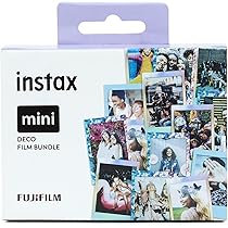 Fujifilm Instax Mini 12 Instant Camera With Case, Decoration (Clay White