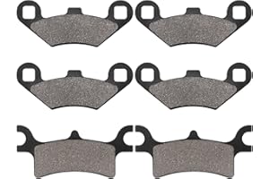 SOLLON Plaquettes de frein avant et arrière pour Polaris 800 700 600 500 450 400 330 325 250 Scrambler Sportsman Trailblazer Trail Boss 2x4 4x4