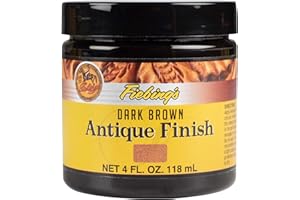 Fiebing's Antikes Finish - Lederkleber, Paste, Mittelbraun, Wasserfest, Zweifarbige Patina