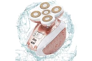 ‎DEE BANNA Damenhaar-Rasierer, Damen-Elektrorasierer, Haarentfernung für Gesicht Körperlippen Arm Unterarme Achselhöhle - USB Wiederaufladbarer und kabelloser Bikini-Trimmer Rasierapparat Epilierer