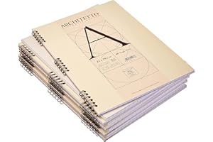 Pigna 010544210 bloki architektoniczne A4 Spirala Fg. 40 10 mm 100 g/m² (10 sztuk)