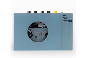 We Are Rewind Blue - Portable Cassette Player