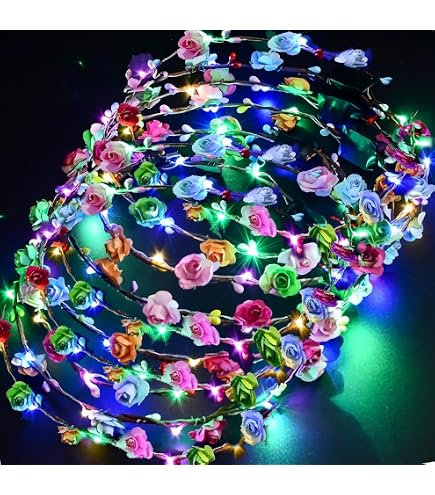 CPROSP Cerchietto Luminoso LED, Fasce per Capelli