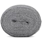 GETSOCIO 5 FT Steel Wool Fine Wire Roll Pad for Glass Furniture Tray Metal Precision Hardware Cloth, Gap Blocker, Keep Mice Away from Holes/Siding/Pipeline/Vents in Garden