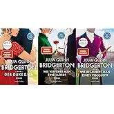 3 Bridgerton-Romane zur Netflix-Serie im Set + 1 exklusives Postkartenset