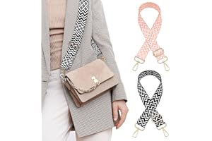 LAGAHS 2 Stück Taschengurt Breit, Taschengurte Taschenriemen zum Wechseln, Längenverstellbarer Schultergurt Schulterriemen für Taschen Breit, Handtaschen Gurt für Umhängetasche, Taschenriemen