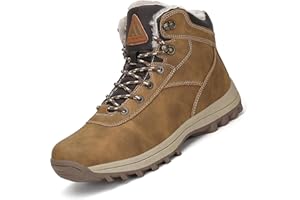 Mishansha Homme Femme Bottes de Neige Hiver Randonnée Chaussures Trekking Imperméable Outdoor Boots