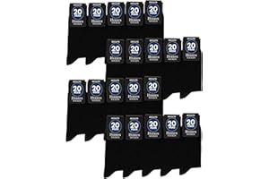 Occulto Black socks for men (10 - 30 pairs) made of cotton, men's business socks in multi-pack for leisure and work.