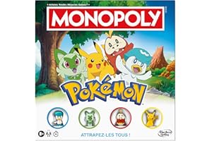 Monopoly édition Pokémon, Jeu de Plateau - Version française