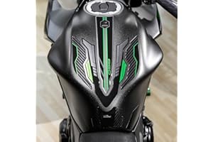 Resin Bike Aufkleber Motorrad Kompatibel Mit Kawasaki Z650 2024. Schutz Motorrad Tank-Schutzfolie vor Stößen und Kratzern. Aufklebersatz 3D-Harzklebstoff - Stickers Made in Italy