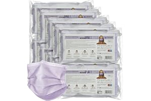 general merchandising 100 Masques Chirurgicaux Colorés Certifiés CE | Masque chirurgical coloré avec embout nasal réglable