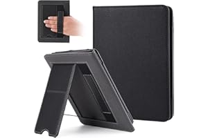 BHHB Etui Kindle Paperwhite 11. generacji 2021, magnetyczne etui 6,8" Smart-Cover Case Kickstand etui ochronne z przegródką na karty, z paskiem na rękę i funkcją automatycznego wybudzania snu, 2024