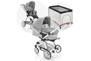 Reer Universal Insektenschutz, passend für Kinderwagen, Buggys, Sportwagen, Reisebetten, schwarz, 74857