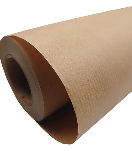Clairefontaine - Ref 396006C - Kraftpapier (125 vellen) - A3 (420 x 297mm) formaat - natuurlijk bruin, gladde zijde en geribbelde zijde, 90gsm papier, zuurvrij, pH-neutraal