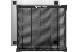 OUYZGIA Mesa de Nido de Abeja, Mesa de Trabajo de Nido de Abeja para Láser, 430x400x22mm Honeycomb Laser con Placa de Aluminio para Máquina de Grabado Láser de CO2 y Diodo