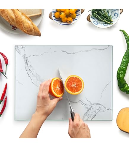 Tagliere In Gres Effetto Marmo Antigraffio | Per Salumi, Formaggi E Pane | Made In Italy | Nero Morquinia - Foto 5