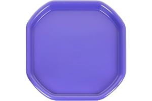 M1SS Small Mixing Tray 70cm x 70cm Plastic Assorted Tuff Tray Kids Messy Activities (Purple)