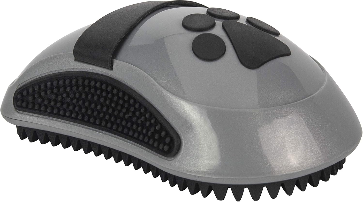 FURminator CurryComb - Peine para perros y gatos (El cepillo para el cuidado del pelaje masajea suavemente la piel - para un pelaje limpio y brillante)