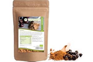 ‎MYNATURA Mynatura Bio Guarana Pulver 250g I Glutenfrei I Energie I 100% Pflanzlich I Naturprodukt I Smoothie I Saft I Energizer I DE-ÖKO-044 I Vitamin B1 250g (1 x 250g)