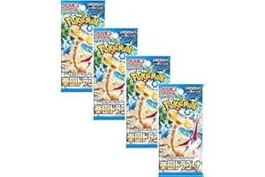 TITAN CARDS Pokemon TCG Paradise Dragona Booster Packs x4 | Japanese Pokemon Cards | Japanese Pokémon Booster Packs | Scarlet & Violet Surging Sparks | Titan Authenticated