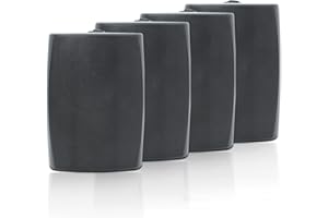 STUDIOFINIX Altavoces para exteriores de 6.5 pulgadas montados en la pared, 800 W, solución de audio impermeable y de alto rendimiento para interiores/exteriores, hogar, patio, jardín, patio trasero