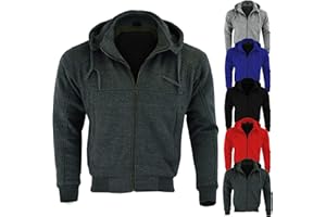 RXL Motorbike Motorcycle Hoodies Men Protective Jacket Amoured Hoody Fleece Zip Up with Rmovable Armor Fashion Gear