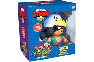 Brawl Stars - 1 figurka przegubowa 16,5 cm - Bo - Postacie z gier wideo - od 8 lat - Lansay