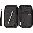 Travel Wallet & Family Passport Holder w/RFID Blocking- Document Organizer Case, Black, One size