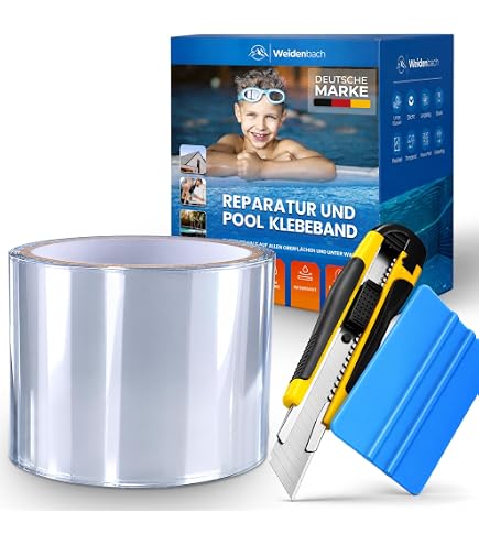 Wasserdichtes Reparatur-Klebeband In Weiß – Für Pool, Dach, Rohr – Abdichten Und Reparieren Leicht Gemacht