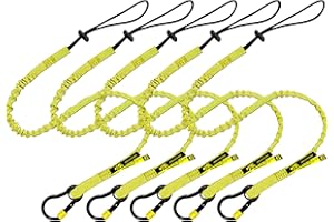 BearTOOLS Verrou à vis jaune avec cordon de sécurité