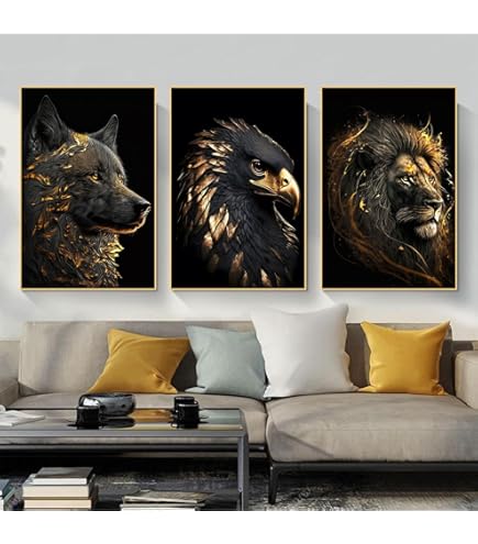 Moderne Wilde Leeuw Zwart Wit Canvas Schilderijen Posters En Prints Op De Muur Art Dier Foto Slaapkamer Home Deco 50x70 cm Frameloos