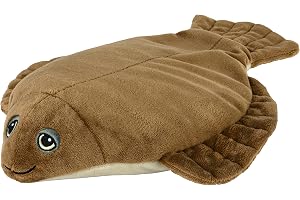Warmies® Värmekudde/mjuk leksak "scholle" hirs lavendelfyllning 30 cm 600 g
