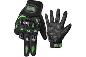 LVNRIDS 1 Pair Unisex Sports Motorbike Riding Gloves Full Finger Protective Touch Screen Gloves