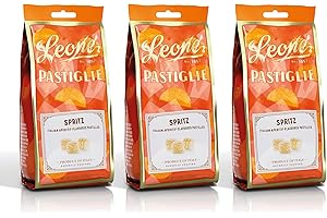 Leone dal 1857 - Sacchetti Pastiglie Leone Spritz - Caramelle gusti misti Senza Glutine e Vegane - 3 x 100 gr