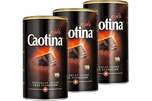 Caotina Noir Delikat bitter burk 500 g, 3-pack (3 x 500 g)