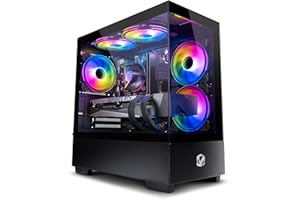 Vibox III-87 PC Gamer - 8 Core Intel i7 10700F Processeur 4.8GHz - Nvidia RTX 4060 Ti OC 8Go - 32Go RAM - 1To NVMe M.2 SSD - 600W PSU - Windows 11 - WiFi