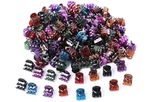 WAMBERE Pack of 100 Mini Hair Clips Claw Hair Clips Hair Jewellery Hair Clips Girls Children Hair Clips Hair Clips Women for Girls Women Accessories Daily Wear Mixed Colours