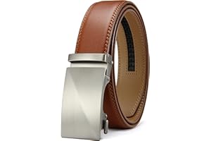 CHAOREN Ratchet Belt for Men, Mens Belts Leather 1 3/8" Tailorable, Perfect for Every Occasion