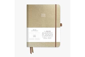 BLOX STATIONERY BLOX Academic Planner 2024-25 (Champagne)