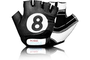 KIDDIMOTO - Gants Vélo pour Enfant de 2 à 8 Ans, Parfaits pour Les Sports de Plein air, Le Cyclisme, la Trottinette| Disponible en différentes Tailles et conceptions